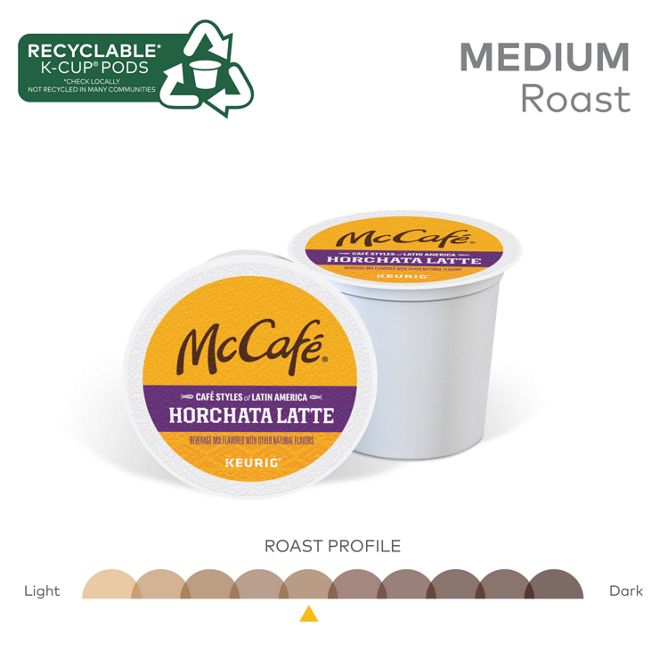 McCafe Horchata Latte K-Cup Pods
