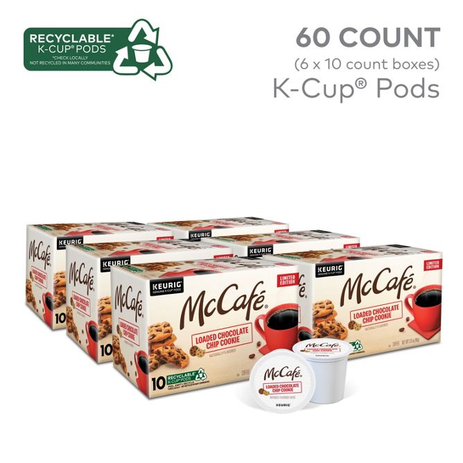 McCafe Loaded Chocolate Chip Cookie K-Cup Pods