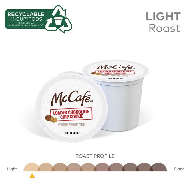 McCafe Loaded Chocolate Chip Cookie K-Cup Pods