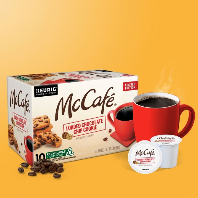 McCafe Loaded Chocolate Chip Cookie K-Cup Pods