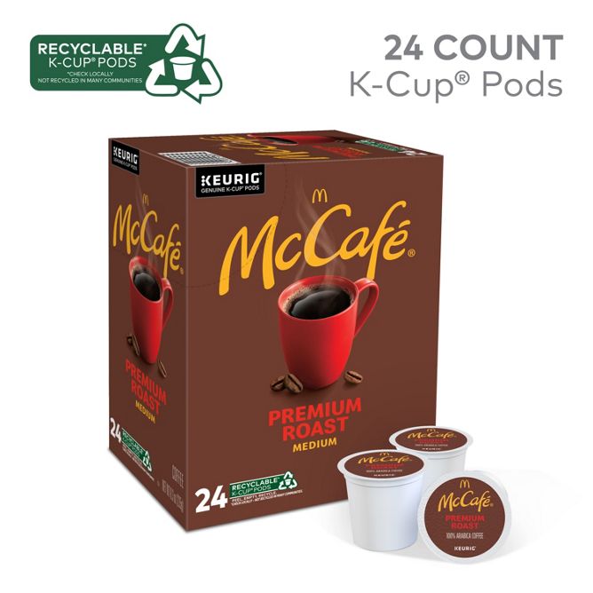 McCafe Premium Roast K-Cup Pods