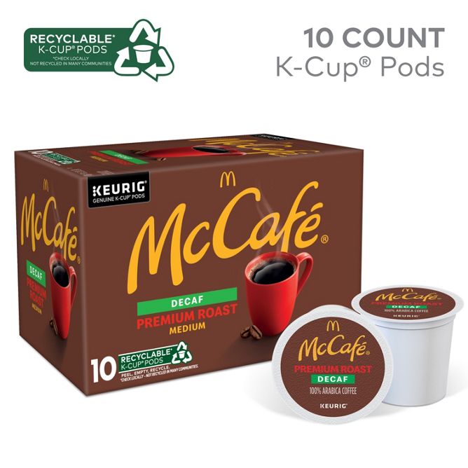 McCafe Premium Roast (DECAF) K-Cup Pods
