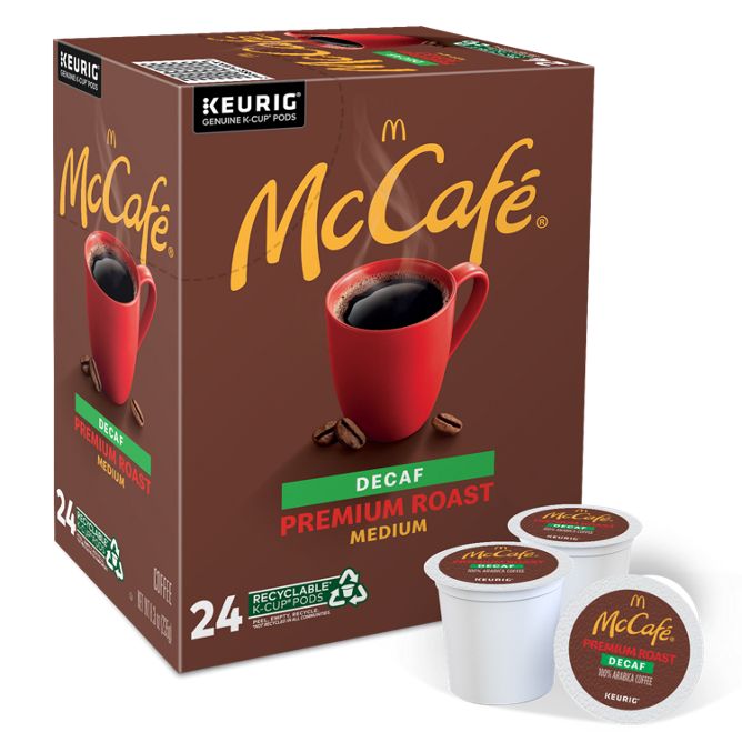 McCafe Premium Roast (DECAF) K-Cup Pods