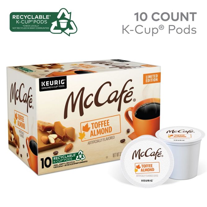 McCafe Toffee Almond K-Cup Pods