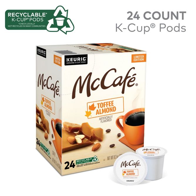McCafe Toffee Almond K-Cup Pods