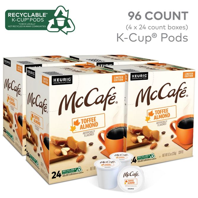 McCafe Toffee Almond K-Cup Pods