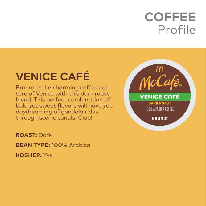 McCafe Venice Café K-Cup Pods
