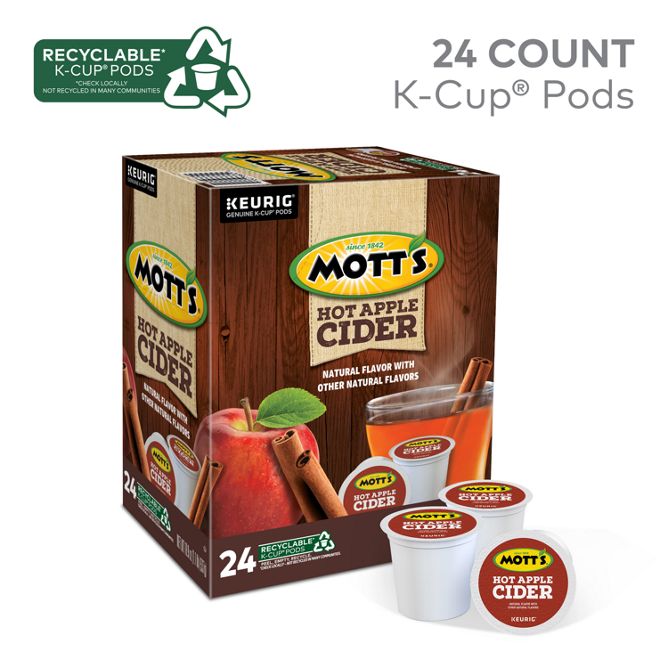 Mott's Tea Hot Apple Cider K-Cup Pods