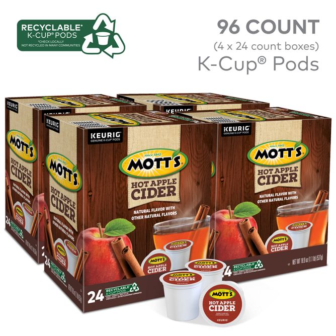 Mott's Tea Hot Apple Cider K-Cup Pods
