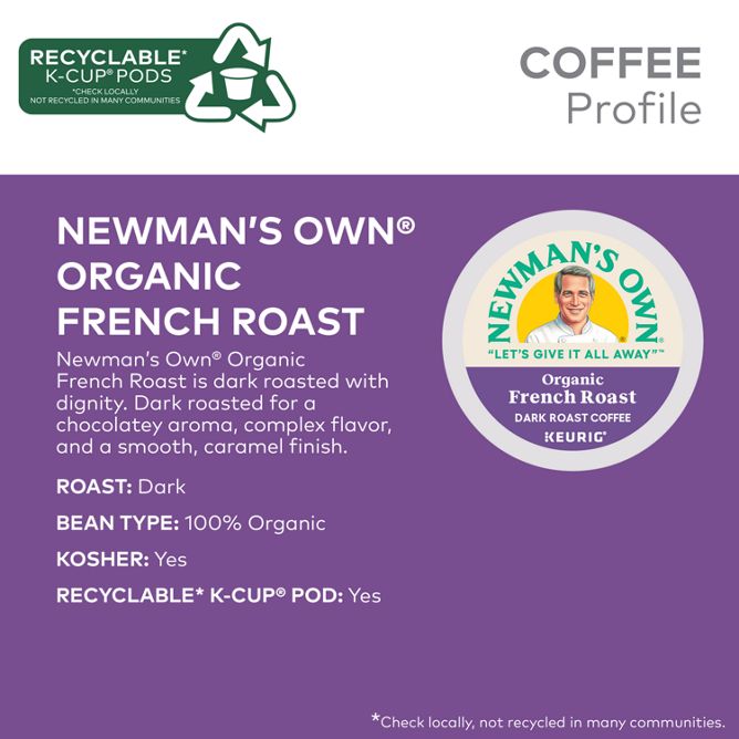 Newman_s Own Coffee French Roast K-Cup Pods
