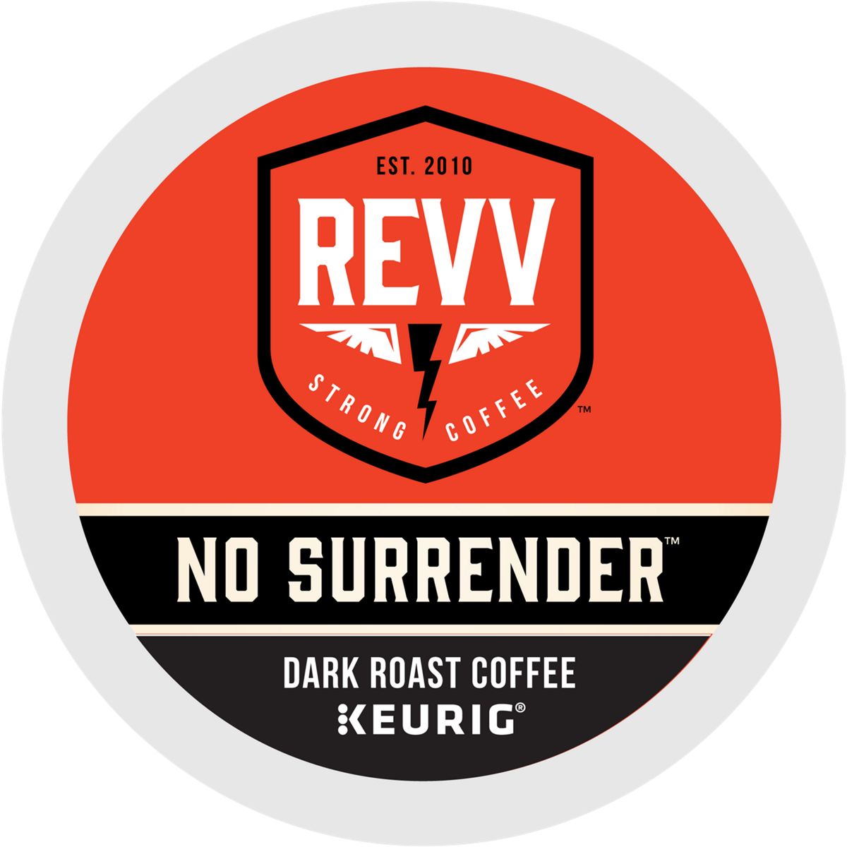 revv NO SURRENDER Coffee K-Cup Pods