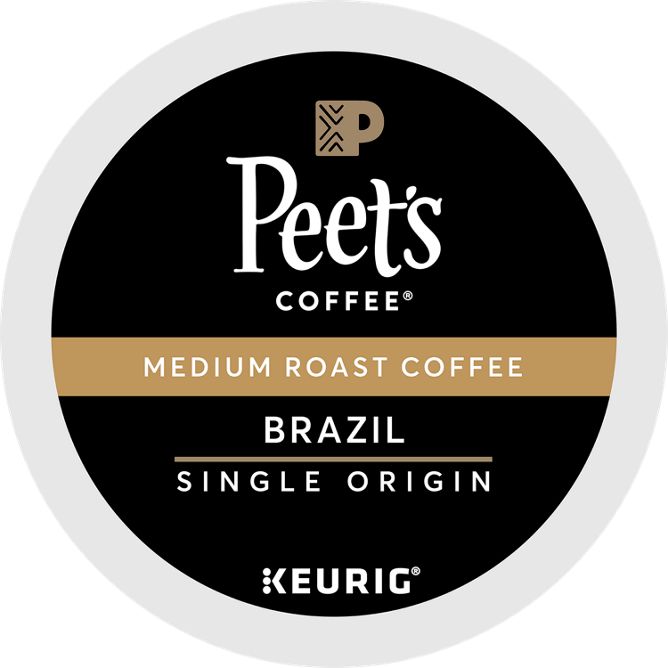 Peet_s Coffee Brazil K-Cup Pods