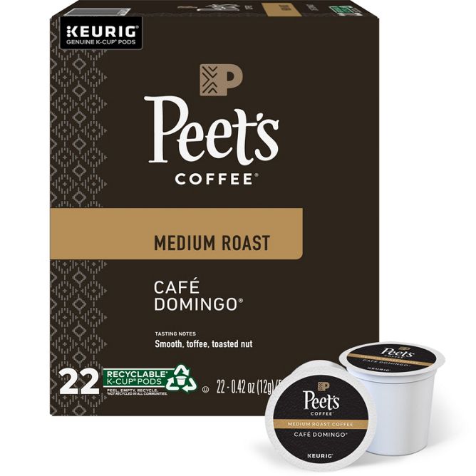 Peet_s Coffee Café Domingo K-Cup Pods