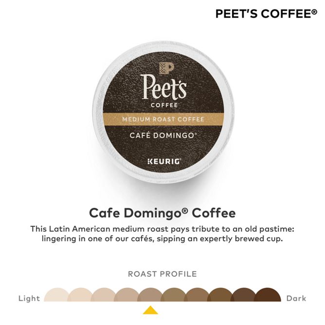 Peet_s Coffee Café Domingo K-Cup Pods