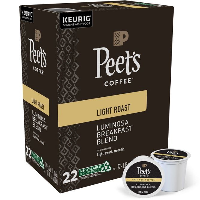 Peet_s Coffee Luminosa Breakfast Blend K-Cup Pods