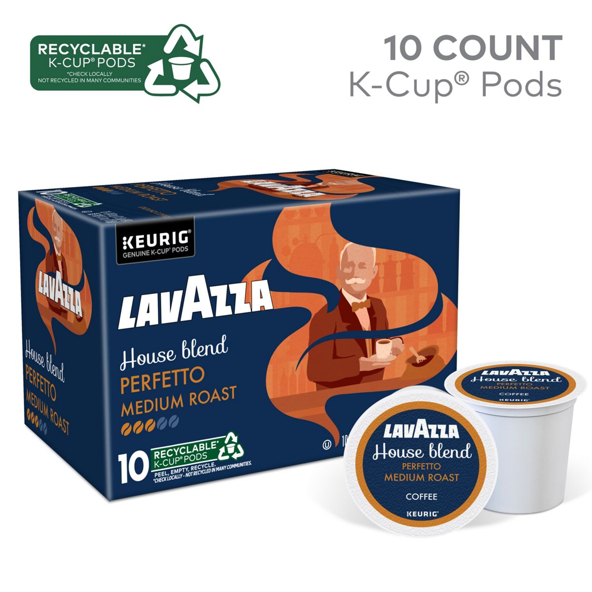 Lavazza House Blend Perfetto K-Cup Pods