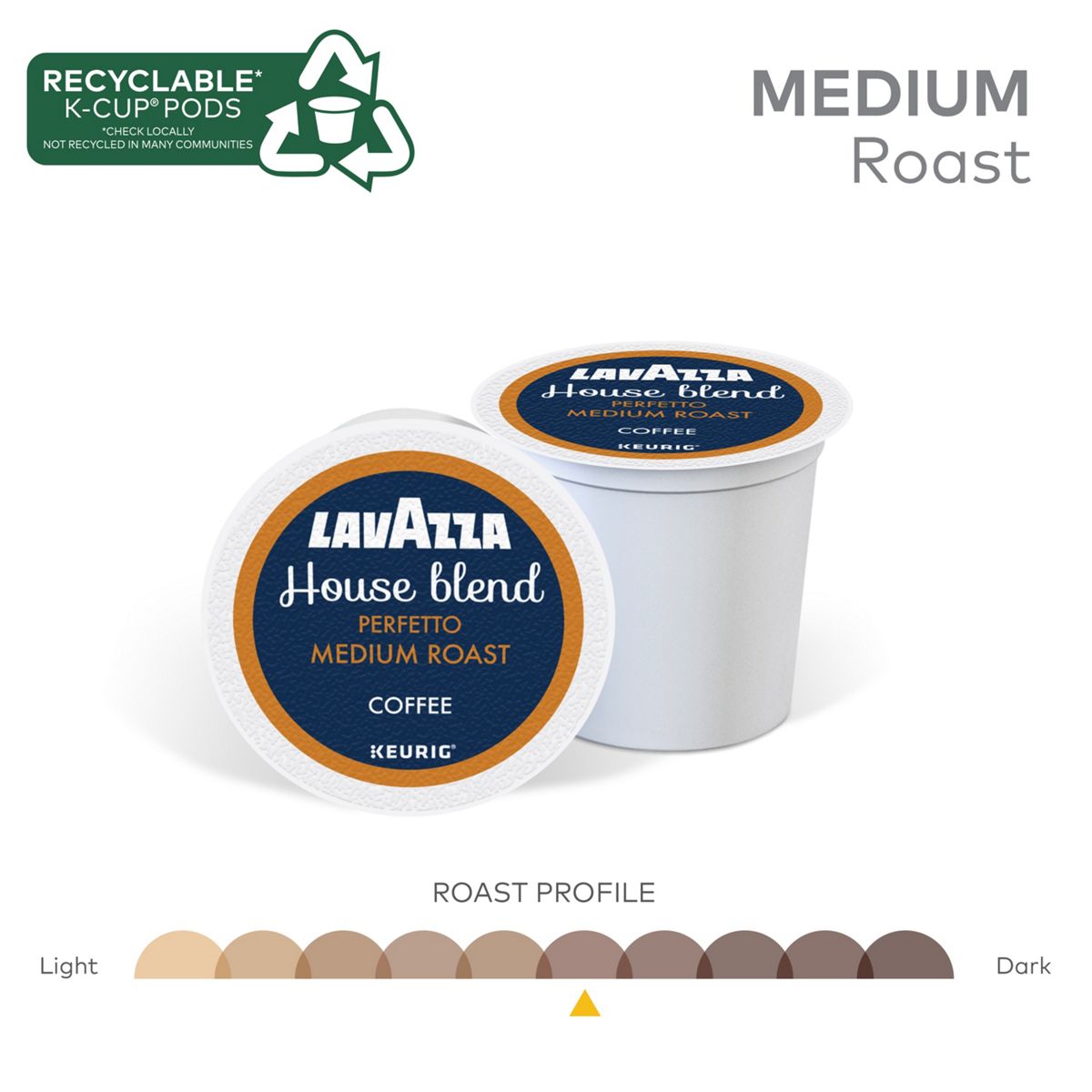 Lavazza House Blend Perfetto K-Cup Pods