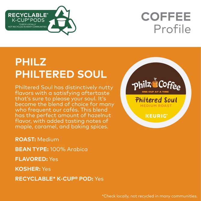 Philz Coffee Philtered Soul Coffee K-Cup Pods