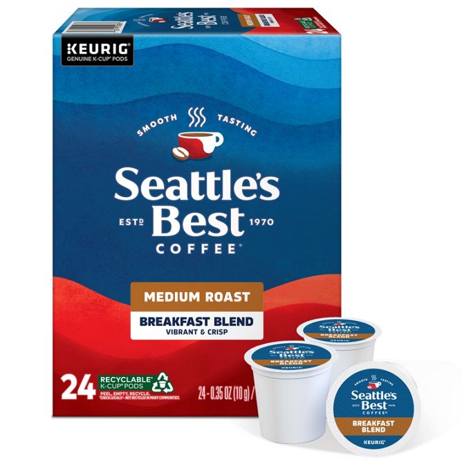 Seattle_s Best Coffee Breakfast Blend K-Cup Pods