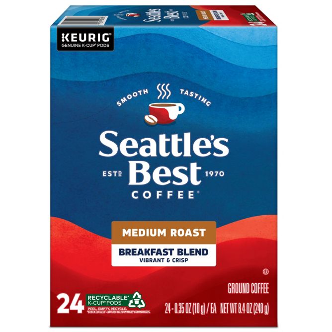 Seattle_s Best Coffee Breakfast Blend K-Cup Pods