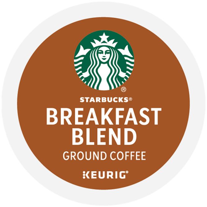Starbucks Coffee Breakfast Blend K-Cup Pods
