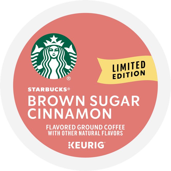 Starbucks Coffee Brown Sugar Cinnamon K-Cup Pods
