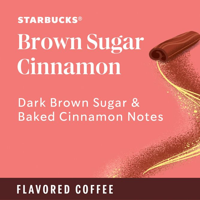 Starbucks Coffee Brown Sugar Cinnamon K-Cup Pods