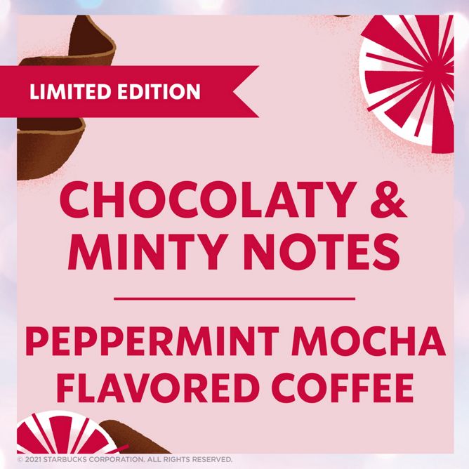 Starbucks Coffee Peppermint Mocha K-Cup Pods