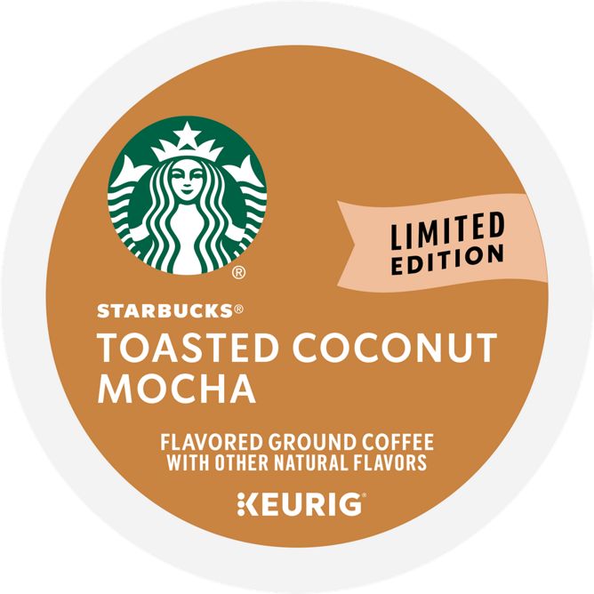Starbucks Coffee Toasted Coconut Mocha K-Cup Pods