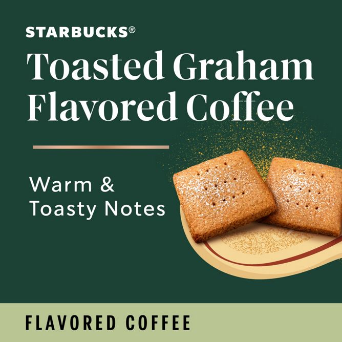 Starbucks Coffee Toasted Graham K-Cup Pods
