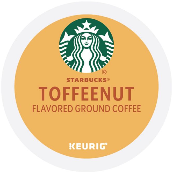 Starbucks Coffee Toffeenut K-Cup Pods