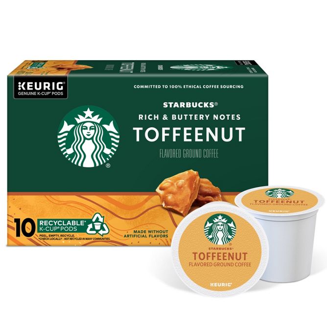 Starbucks Coffee Toffeenut K-Cup Pods