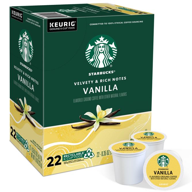 Starbucks Coffee Vanilla K-Cup Pods