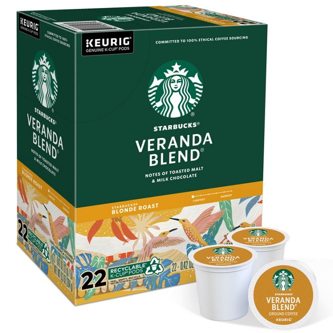 Starbucks Coffee Veranda Blend K-Cup Pods
