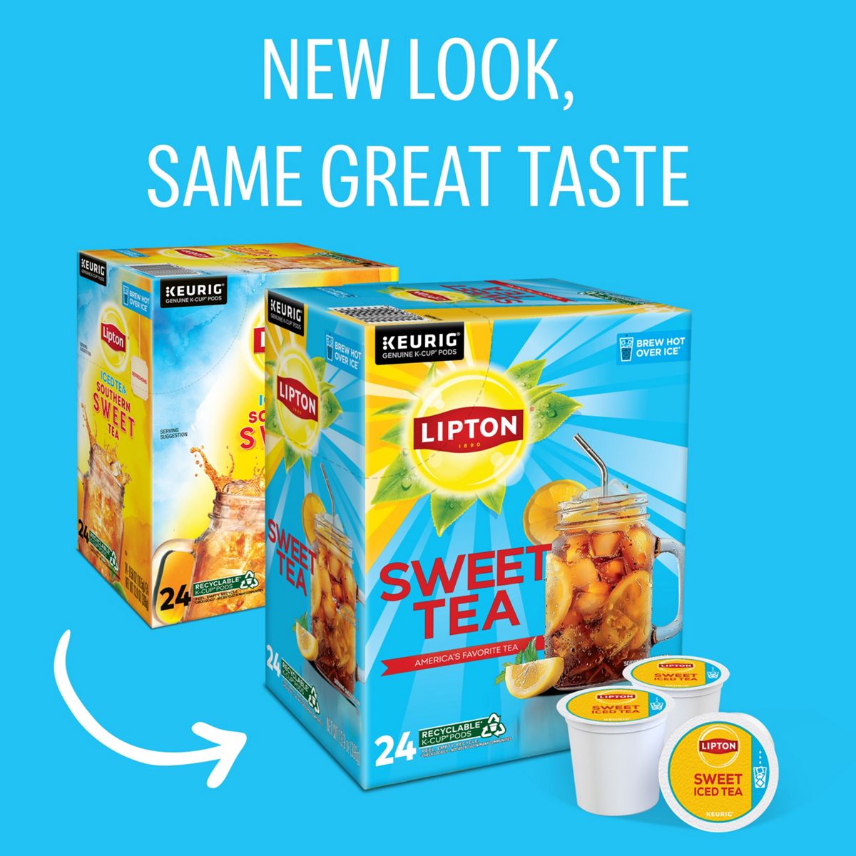 Lipton Sweet Iced Tea K-Cup Pods