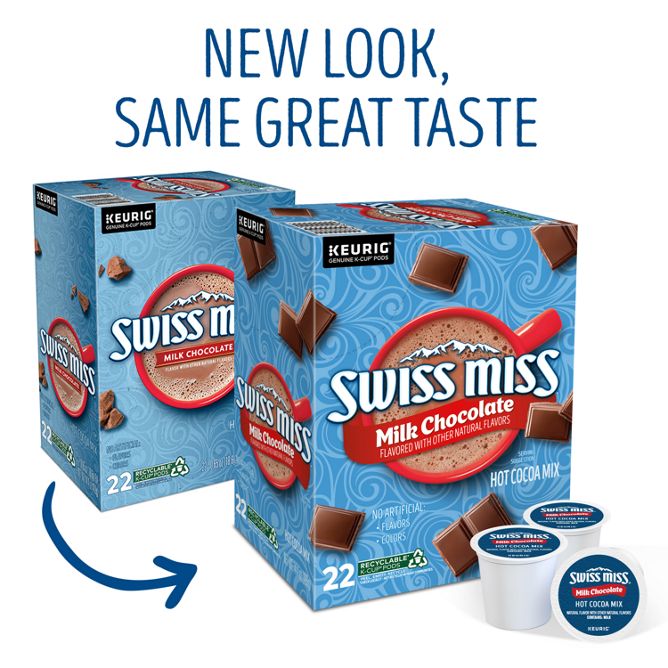 Swiss Miss Hot Cocoa Milk Chocolate K-Cup Pods