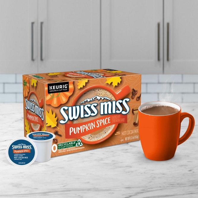 Swiss Miss Hot Cocoa Pumpkin Spice K-Cup Pods