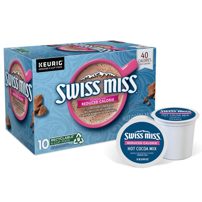 Swiss Miss Hot Cocoa Reduced Calorie K-Cup Pods