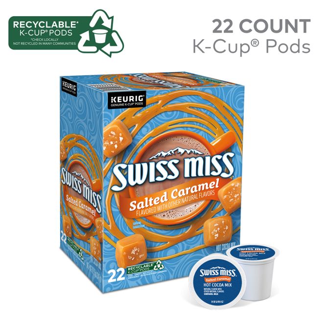 Swiss Miss Hot Cocoa Salted Caramel K-Cup Pods