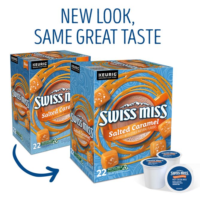 Swiss Miss Hot Cocoa Salted Caramel K-Cup Pods