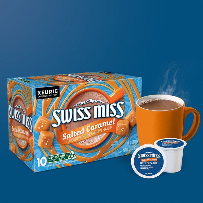 Swiss Miss Hot Cocoa Salted Caramel K-Cup Pods