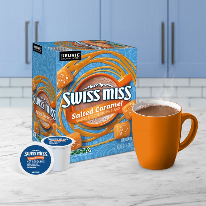 Swiss Miss Hot Cocoa Salted Caramel K-Cup Pods
