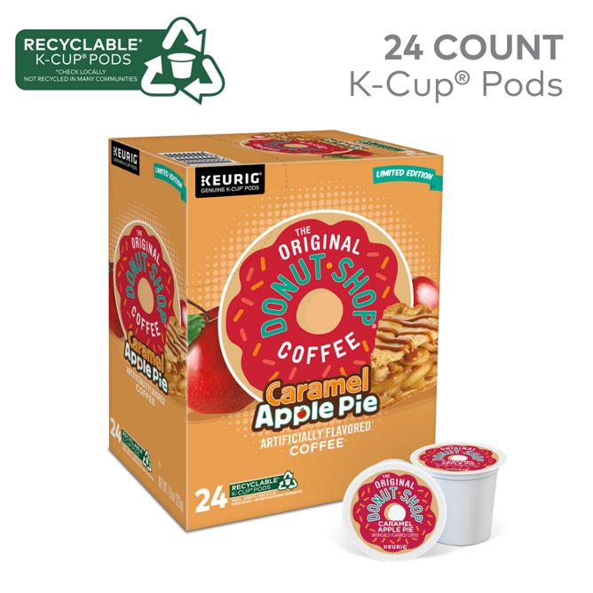 The Original Donut Shop Coffee Caramel Apple Pie K-Cup Pods