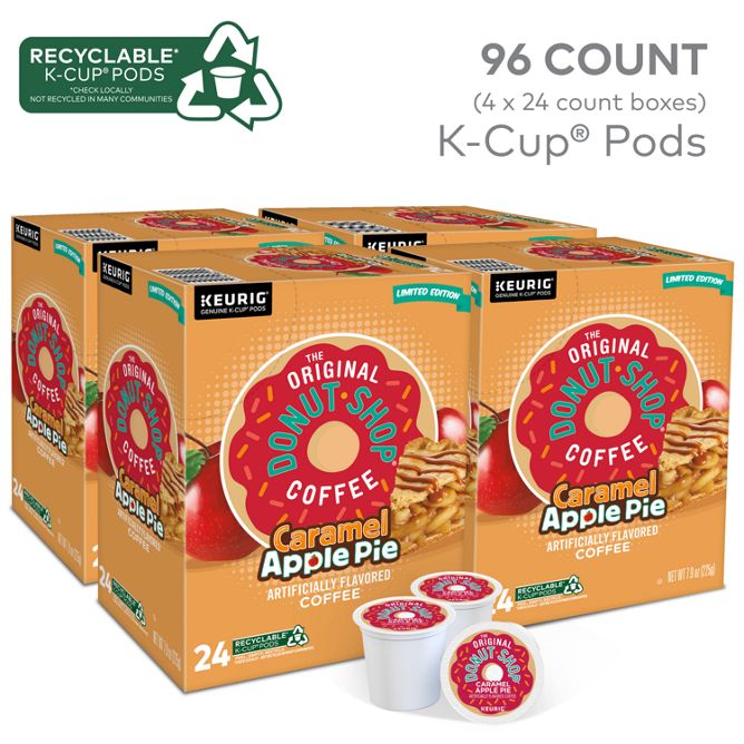 The Original Donut Shop Coffee Caramel Apple Pie K-Cup Pods