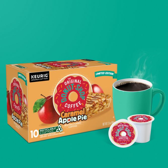 The Original Donut Shop Coffee Caramel Apple Pie K-Cup Pods