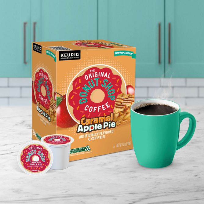The Original Donut Shop Coffee Caramel Apple Pie K-Cup Pods