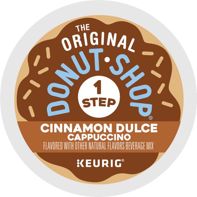 The Original Donut Shop Coffee Cinnamon Dulce Cappuccino K-Cup Pods