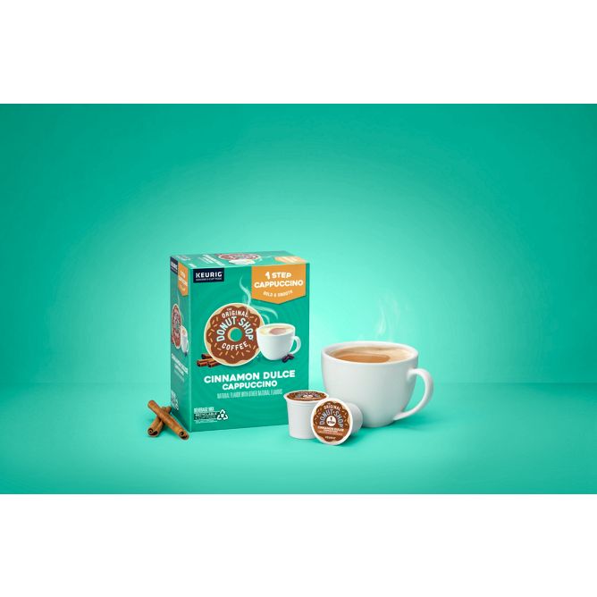 The Original Donut Shop Coffee Cinnamon Dulce Cappuccino K-Cup Pods