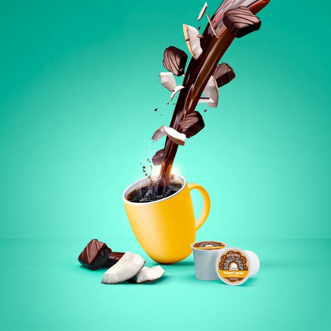 The Original Donut Shop Coffee Coconut + Mocha K-Cup Pods