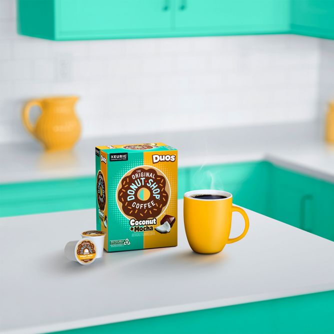 The Original Donut Shop Coffee Coconut + Mocha K-Cup Pods